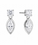 Isolated Earring Close-Up